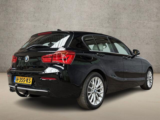 BMW 1-SERIE 120i Sport Line Shadow High Executive 184Pk Automaat (SCHUIFDAK, GROOT NAVI, DEALER ONDERHOUDEN, MEMORY SEATS, LEDER, STUUR/STOELVERWARMING, PARKEERSENSOREN, TREKHAAK, NIEUWSTAAT)