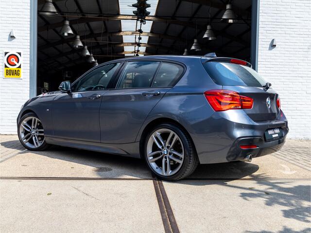 BMW 1-SERIE 118i Edition M Sport Shadow Executive *1ste EIG* *AUT | Leder | Keyless | Stoelverwarming | LED | Camera | Clima | Cruise | Navi*