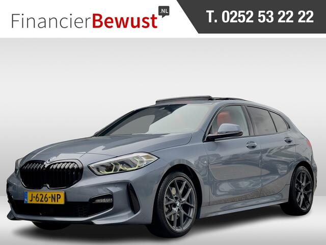 BMW 1-SERIE 118i AUT7 M-SPORT HIGH EXECUTIVE EDITION PANODAK DESIGNO-SPORTLEDER NAVI CAMERA DIGI-DASH APPLE-CARPLAY LED LMV PDC