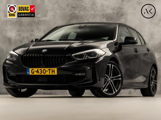 BMW 1-SERIE 118i M Sport High Executive Automaat (KUIPSTOELEN, M PAKKET, APPLE CARPLAY, CAMERA, LEDER, SPORTSTOELEN, STOELVERWARMING, CRUISE, NIEUWSTAAT)