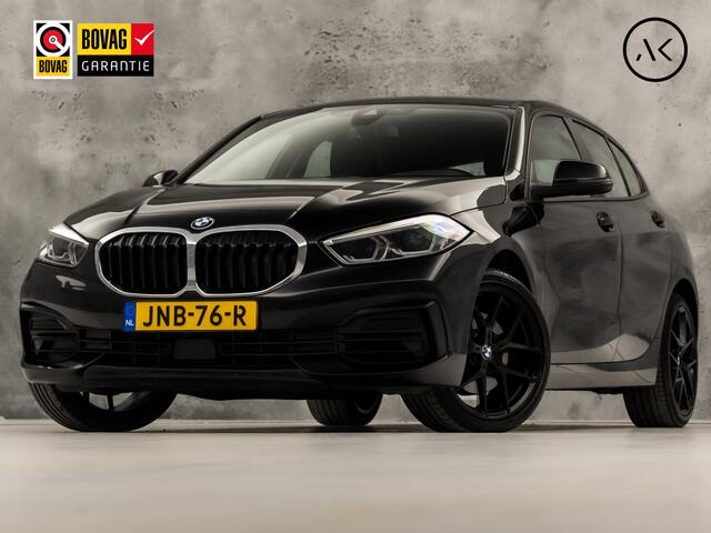 BMW 1-SERIE 116i High Executive Automaat (APPLE CARPLAY, NAVIGATIE, CLIMATE, PARKEERSENSOREN, SPORTSTOELEN, CRUISE, NIEUWE APK, NIEUWSTAAT)