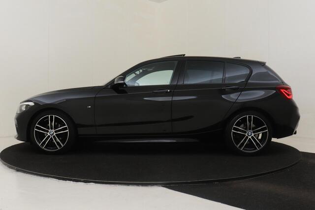 BMW 1-SERIE 118I ED. M SPORT SHADOW HIGH EXECUTIVE -PANO.DAK|LEDER|HIFI|CRUISE|STOELVERW.|18"|DEALERONDERH.