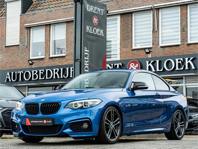 BMW 2-SERIE Coupé 220i High Exe M-Sport ORG NL PANO CAMERA SHADOW LINE LED HIFI LEDER