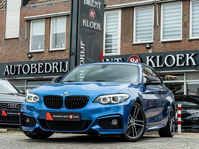 BMW 2-SERIE Coupé 220i High Exe M-Sport ORG NL PANO CAMERA SHADOW LINE LED HIFI LEDER
