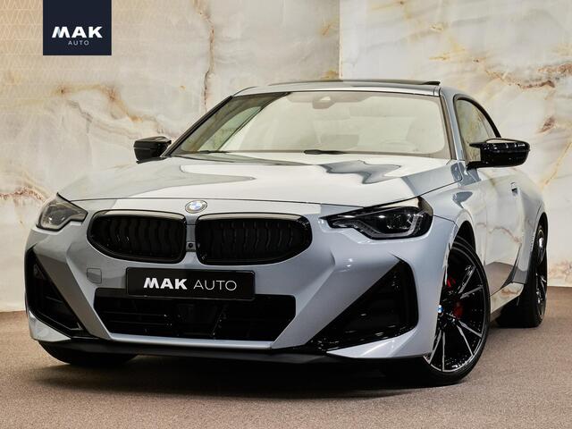 BMW 2-SERIE Coupé M240i xDrive, M Stoelen, 19", tr.haak, schuifdak, H/K, HUD, memory, privacy