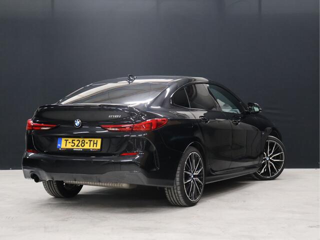 BMW 2-SERIE Gran Coupé 218i M Sport [SCHUIFKANTELDAK, M PAKKET, SFEERVERLICHTING, CAMERA, PDC V+A, APPLE CARPLAY, ANDROID, STUURVERWARMING, CRUISE CONTROL, NIEUWSTAAT]