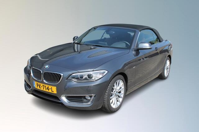 BMW 2-SERIE 218I CABRIO LUXURY / leder / Airco / nederlandse auto