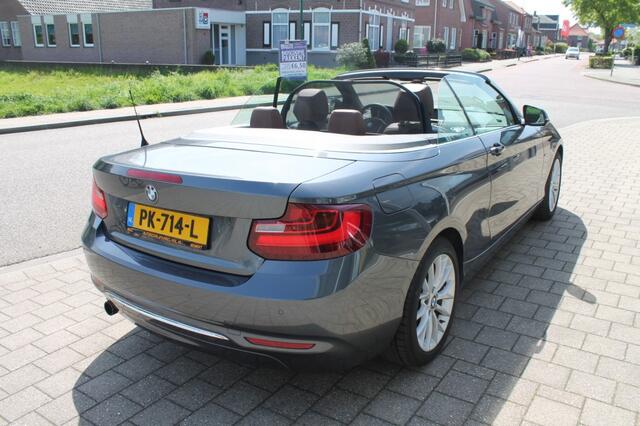 BMW 2-SERIE 218I CABRIO LUXURY / leder / Airco / nederlandse auto