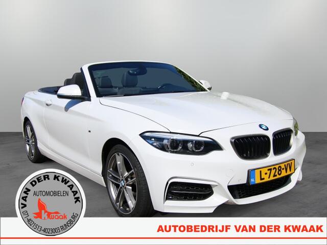 BMW 2-SERIE Cabrio 218i High Executive | M-pakket | Navigatie | Sensoren v/a |