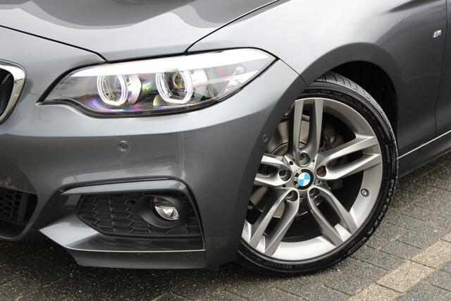 BMW 2-SERIE Cabrio 220i High Executive M Sport Automaat / Achteruitrijcamera / Sportstoelen / M Sportonderstel / Navigatie Professional / Stoelverwarming