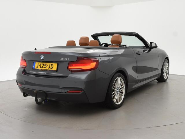 BMW 2-SERIE Cabrio 218i AUT. M-SPORT HIGH EXECUTIVE + LEDER SPORTINTERIEUR | TREKHAAK