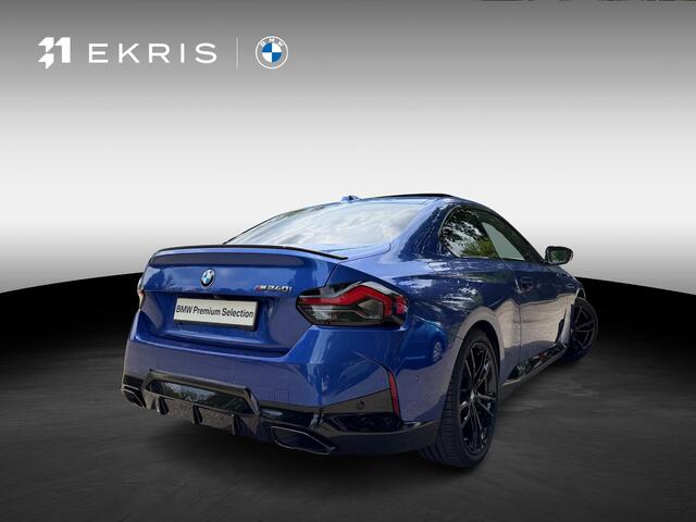 BMW 2-SERIE Coupé M240i xDrive | M Sportpakket Pro | 19 inch LM M Dubbelspaak | Trekhaak met afneembare kogel | HIFI System Harman Kardon | Elektrisch bediend glazen schuif-/kanteldak