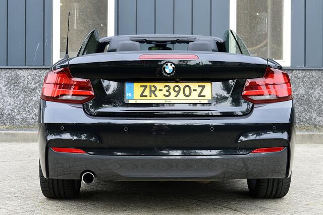BMW 2-SERIE Cabrio 218i M-Sport Rijklaarprijs-Garantie Leder Sport interieur Airco Led Camera
