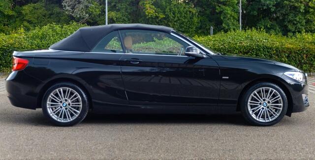 BMW 2-SERIE Cabrio 220iA EDITION-2 ** LED, COGNAC LEDER, NAVI, CAMERA, 17-inch LMV ** 1e EIG - UNFALLFREI ** ** INFORMEER OOK NAAR ONZE AANTREKKELIJKE FINANCIAL-LEASE TARIEVEN **