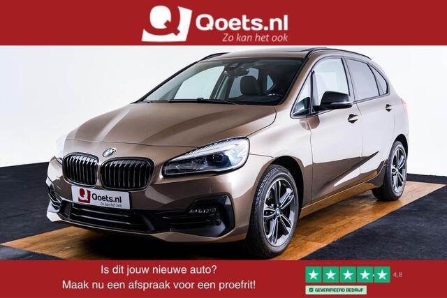 BMW 2-SERIE Active Tourer 218i Executive Sport Line - Panormadak - Trekhaak - Elektrische achterklep - PDC voor/achter - Cruise Control - Active Guard - Sportstoelen - Verstelbare achterbank - Armsteun voor -