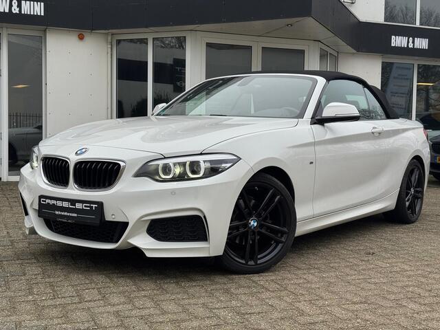 BMW 2-SERIE Cabrio 218i High Executive M Sport Pakket, Leder, 18"LMV, Navigatie, Windscherm