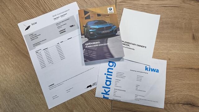 BMW 2-SERIE Gran Coupé 220i Busines Ed. Plus Leder / M Sportstoelen / Trekhaak