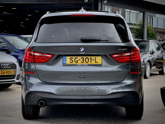 BMW 2-SERIE GRAN TOURER 218i AUT6B 7PERS HIGH EXECUTIVE M-PAKKET PANODAK LEDER NAVI AIRCO HEAD-UPP LED LMV PDC