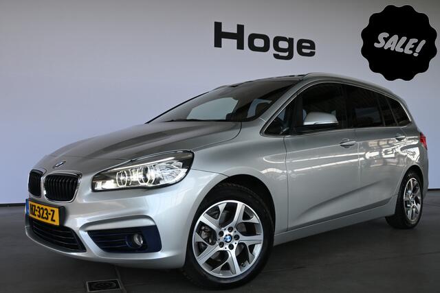 BMW 2-SERIE GRAN TOURER 218i Sport 7 Persoons Clima Panoramadak Navigatie Head Up Rijklaarprijs Inruil Mogelijk!