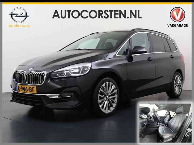 BMW 2-SERIE GRAN TOURER 216i-T 7-Pers. Leer Trekhaak Navi-Plus Ecc Head-Up Display Camera Navi Ecc Pdc Cruise Control Luxury Line Business Edition Plus Stoelverwarming Elek.Achterklep Privacy Glas Led Lmv 17" Origineel Nederlandse Auto met plaats voor 7 personen! ¤ 45.000,- nieu