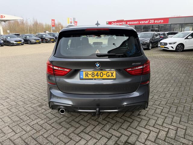 BMW 2-SERIE GRAN TOURER 218i High Executive M Sport Leder Panoramadak Achteruitrijcamera Trekhaak 18 Inch PDC Stoelverwarming