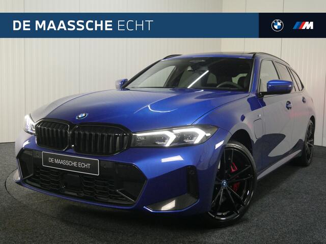 BMW 3-SERIE Touring 330e xDrive High Executive M Sport Automaat / Panoramadak / Trekhaak / Sportstoelen / Adaptief M Onderstel / Adaptieve LED / Parking Assistant Plus / Comfort Access