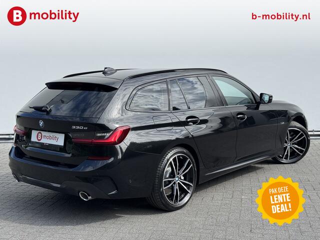 BMW 3-SERIE Touring 330e High Executive M-Sport Trekhaak 1.500kg Adaptive Cruise Control | Achteruitrijcamera | Hifi | Apple CarPlay-Android Auto | Stoel/Stuurwiel verwarming | DAB