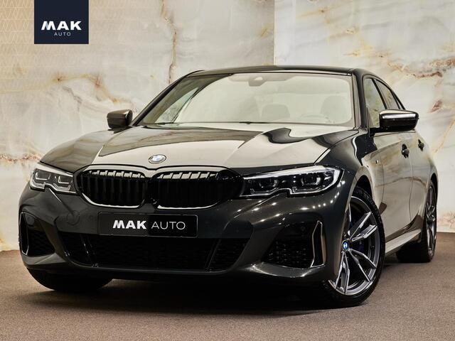 BMW 3-SERIE M340i xDrive, 19", H/K, HUD, LED, adatiep M onderstel, privacy, dealeroh