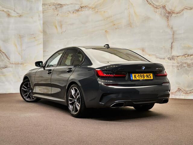 BMW 3-SERIE M340i xDrive, 19", H/K, HUD, LED, adatiep M onderstel, privacy, dealeroh