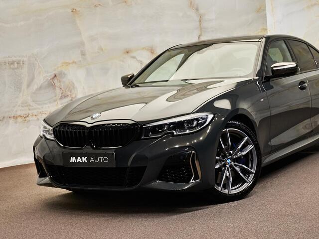 BMW 3-SERIE M340i xDrive, 19", H/K, HUD, LED, adatiep M onderstel, privacy, dealeroh