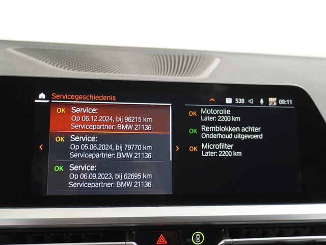 BMW 3-SERIE Touring 318I 157PK Autom.-8 Sport Line Trekhaak Leder Apple Carplay Android Auto Navi Pro Live Cockpit Pro Active Cruise Control DAB+ Comfort Access BMW Digital Key Elek.Achterklep Bluetooth Pdc Led Business Edition 1e Eigenaar