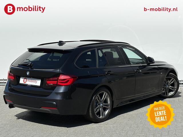BMW 3-SERIE Touring 318i High Executive M-Sport Panoramadak | Achteruitrijcamera | Apple CarPlay | Leer | LED Koplampen