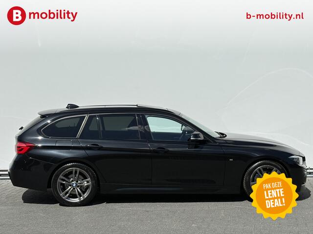 BMW 3-SERIE Touring 318i High Executive M-Sport Panoramadak | Achteruitrijcamera | Apple CarPlay | Leer | LED Koplampen