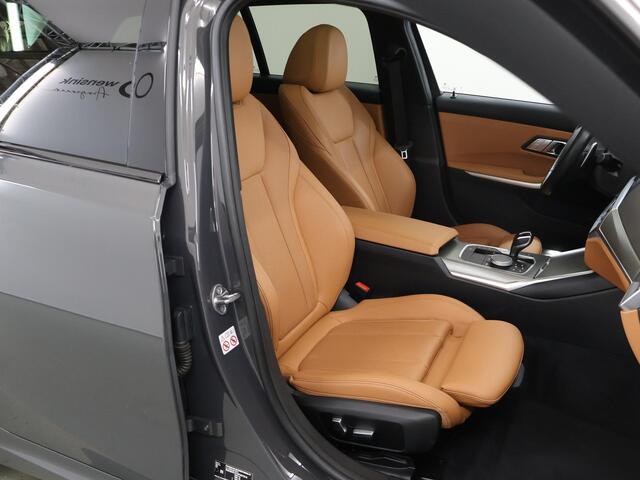 BMW 3-SERIE Touring 330e High Executive M-Sport | Panoramadak | Adaptief Onderstel | Standkachel | Sportstoelen | Ele.verstelbare stoelen + Geheugen | HUD | Adaptieve Cruise Control | Stuur/Stoelverwarming | Ele.wegklapbare Trekhaak | Laser Licht |
