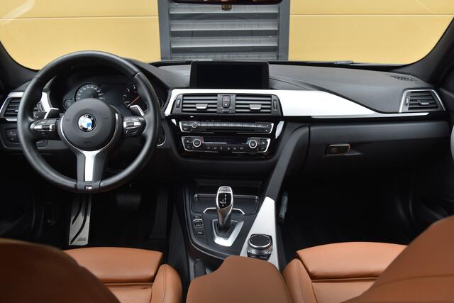 BMW 3-SERIE 330i Edition M Sport Shadow High Executive * Glasdak * Stuurwiel verwarming * Leder * LED * Navigatie Professional *