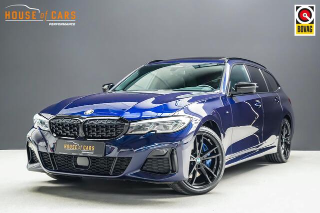BMW 3-SERIE Touring M340i xDrive High Executive |M-pakket|pano|HUD|Harman&Kardon|memory|360 camera|Laser LED|blind spot|Apple Carplay|digital cockpit|elektrische trekhaak|19"|