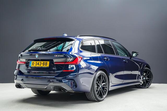 BMW 3-SERIE Touring M340i xDrive High Executive |M-pakket|pano|HUD|Harman&Kardon|memory|360 camera|Laser LED|blind spot|Apple Carplay|digital cockpit|elektrische trekhaak|19"|