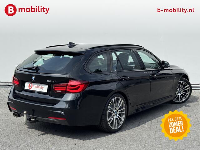 BMW 3-SERIE Touring 320i High Executive M Sport 184Pk Automaat | Apple CarPlay | Trekhaak 1.800Kg | Achteruitrijcamera | Stoelverwarming | Led Koplampen |