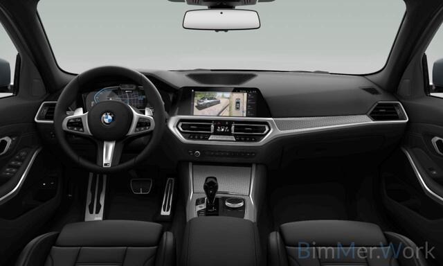 BMW 3-SERIE 330e High Executive M Sport | M Performance | Panoramadak | 360° Camera | Assisted Driving | Head Up Display | Stoelverwarming | Stuurverwarming | Apple Carplay | Navigatie | Adaptive Cruise Control | Ambiance Verlicht