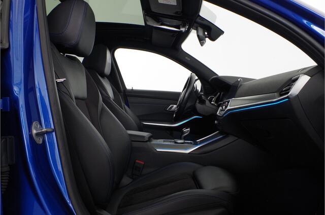 BMW 3-SERIE Touring 330e M Sport Pano.schuif/Laser LED/Adaptive ophanging/Memory/Head-up/Portimo Blue...
