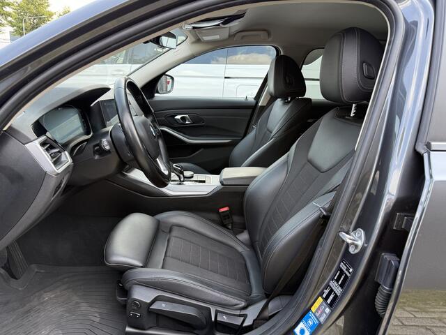 BMW 3-SERIE Touring 330e xDrive High Exe 18"M-SPORT/ADAPTIVE-CRUISE/LEER-SPORT/LIVE-COCKPIT/LED-ADAPTIVE/CARPLAY/STANDKACHEL/EL.A.KLEP/SHADOW-LINE/PRIVACY/MINERALGRAU