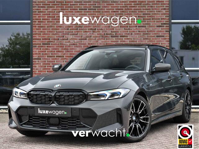 BMW 3-SERIE Touring 330e xDrive M-Sport Pro LCI Dravitgrau Pano HUD el-zetels 19inch