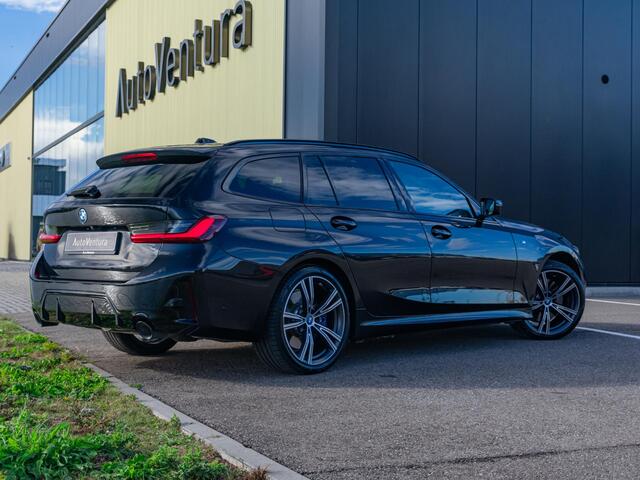 BMW 3-SERIE Touring 330e Trekhaak | Schuif-/kantel dak | Adapt. Cruise | Stoelverwarming | Harman Kardon | 360 Camera