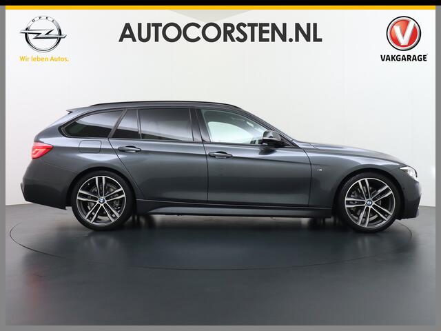 BMW 3-SERIE Touring 330i AUT-8 M-Sport Pack Leder+Memory Harman&Kardon® Audio Adap.Cruise Apple Carplay Head-Up Navi 19" Virtual CockpitCamera Ecc High Executive Lmv Stoelverwarming DAB Elek.Achterklep Zwarte-Hemel Adaptieve Led Wifi Surround Camera Origineel Nederl