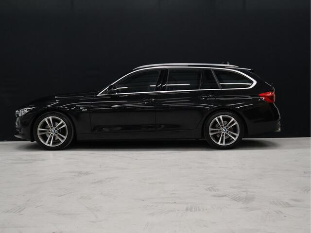 BMW 3-SERIE Touring 318i M-Sport [M SPORTSTUUR, GROOT NAVIGATIE, APPLE CARPLAY, PDC ACHTER, LED, TREKHAAK AFNEEMBAAR, CRUISE, CLIMATE, NIEUWSTAAT]