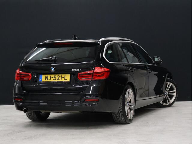 BMW 3-SERIE Touring 318i M-Sport [M SPORTSTUUR, GROOT NAVIGATIE, APPLE CARPLAY, PDC ACHTER, LED, TREKHAAK AFNEEMBAAR, CRUISE, CLIMATE, NIEUWSTAAT]