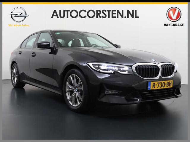 BMW 3-SERIE 320i 2.0T 184pk AUT-8 Navi-Pro Apple Carplay Android Bordherk. Sport Line Shadow-Line Sportstoel+ 1/2 Leer PDC-a+v Teleservice Dual-ECC Business Edition HiFi+9speakers Drive-Assist LED Connected-Services LED Live Cockpit Pro Active guard DAB WiFi 1600kg t