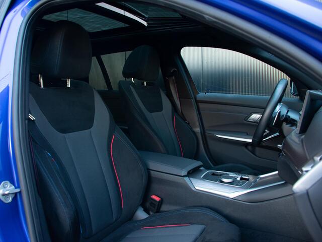 BMW 3-SERIE Touring 330e l Long Range l Trekhaak l M-sport l Schuif-/kantel dak l Adaptive LED l Verwarmd Stuurwiel l Head-Up l