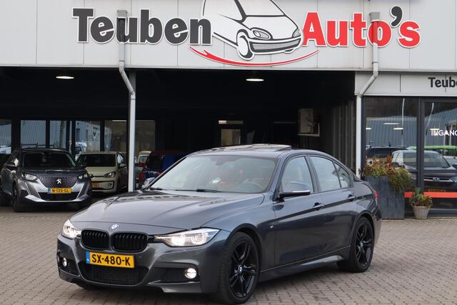BMW 3-SERIE 318i Edition M Sport Shadow Executive Schuif- kanteldak, Navigatie, Lederen interieur, Cruise control,
