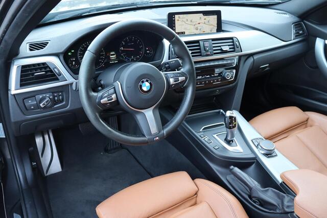 BMW 3-SERIE 318i Edition M Sport Shadow Executive Schuif- kanteldak, Navigatie, Lederen interieur, Cruise control,